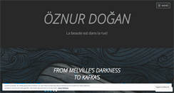 Desktop Screenshot of oznurdogan.com